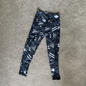Sweaty panty cropped reversible leggings